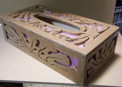 NO-1　ハンドメイド、ティッシュケース　NO-1270×140×80mm　　　　　　　　　＜販売済み＞