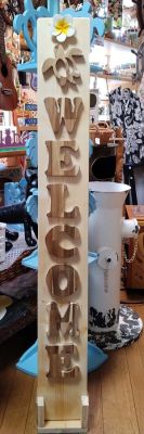 ハワイアン風ボード･･･NO-1　サイズ1100×140×18