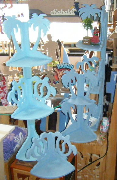 ハワイアン風 ハンドメイド Display Shelf