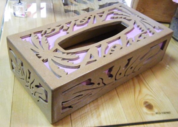 NO-1　ハンドメイド、ティッシュケース　NO-1