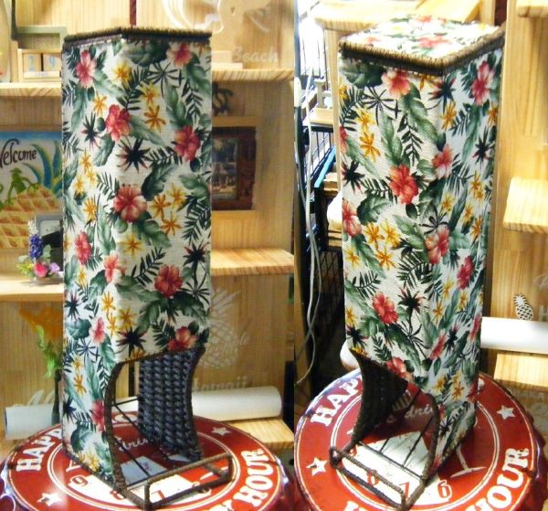 トイレットペーパーホルダーハワイアン風に・・・Hand made