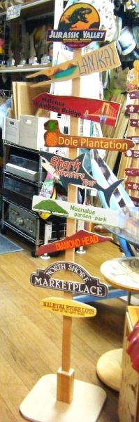 ハワイアン風 sign plate・・・Hand made 