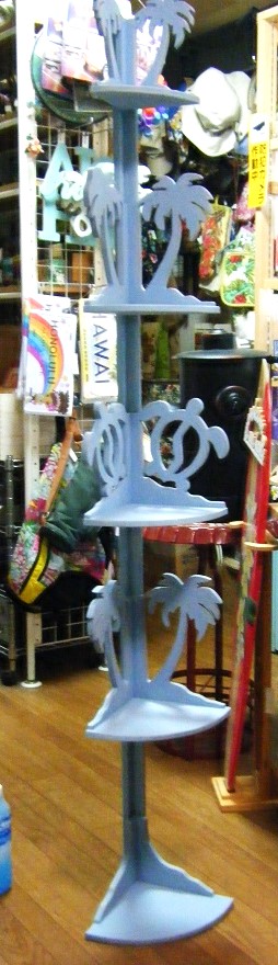 ハワイアン風 Display Shelf Hand made ・・・５段 