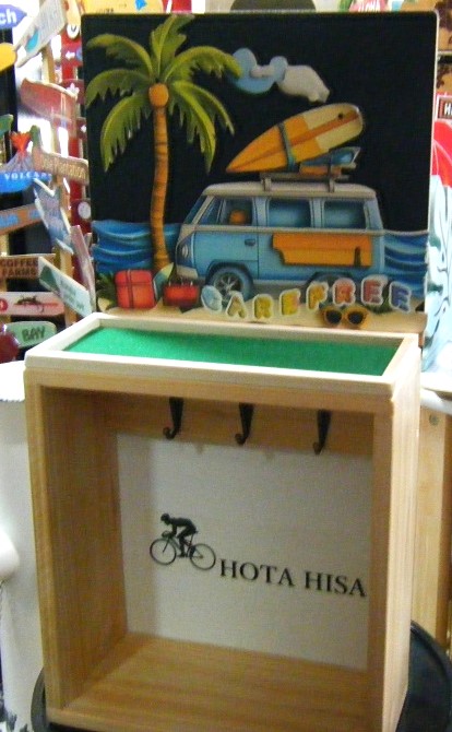 ハワイアン風キーBOX　 Hand made 